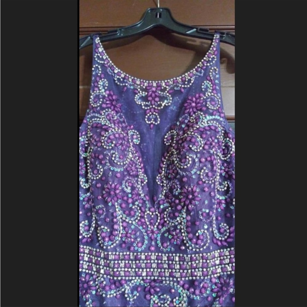 Tiffany Eggplant dress - Picture 5 of 9